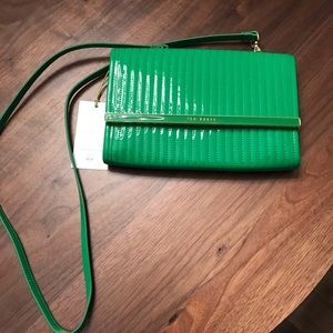 Ted Baker Kirah Quilted Patent Crossbody Bag